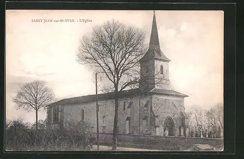 AK Saint-Jean-sur-Moivre, L`Eglise