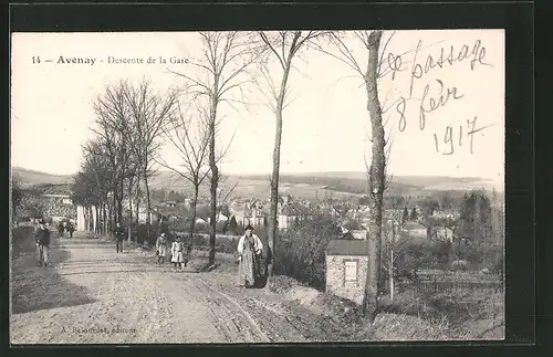 AK Avenay, Descente de la Gare