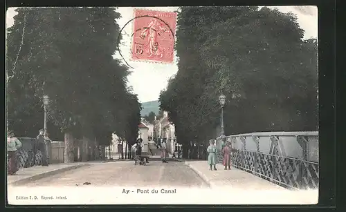 AK Ay, Pont du Canal