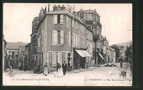AK Épernay, Rue Saint-Laurent
