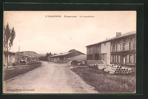 AK Passavant, La Grande Rue