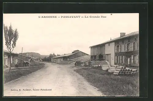 AK Passavant, La Grande Rue