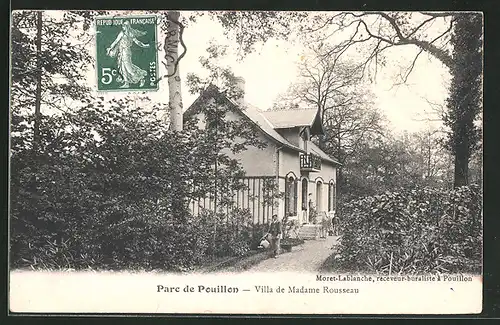 AK Pouillon, Parc de Pouillon, Villa de Madame Rousseau