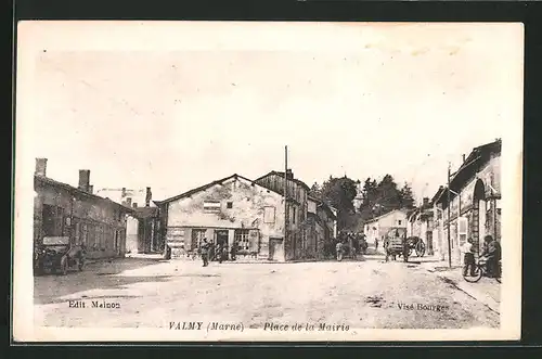 AK Valmy, Place de la Mairie