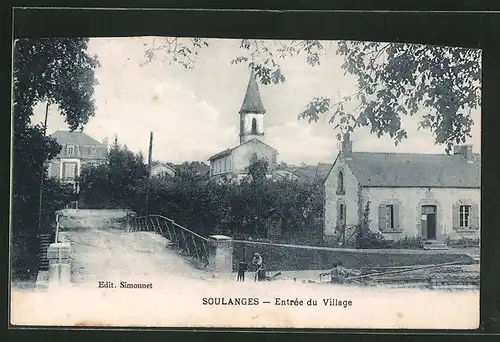 AK Soulanges, Entrée du Village