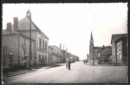 AK Ville-Sur-Tourbe, Strassenpartie