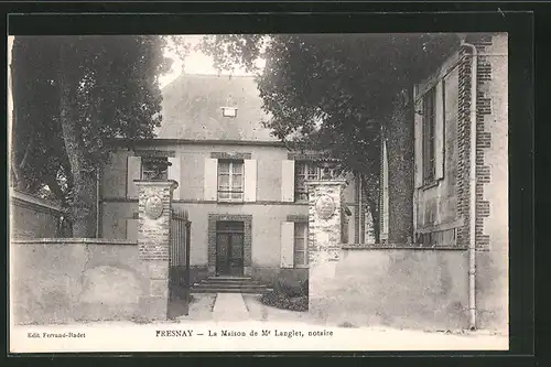 AK Fresnay, La Maison de M Langlet