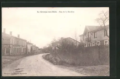 AK La Grange-aux-Bois, Rue de la Derrière