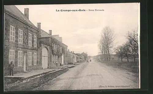 AK La Grange-aux-Bois, Route Nationale