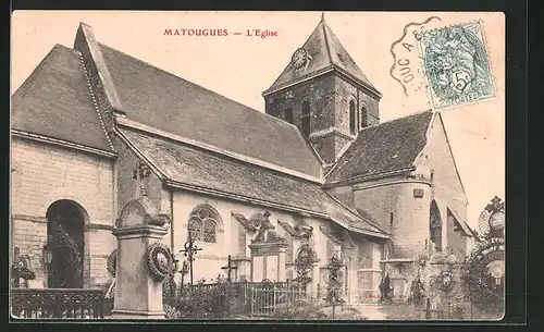 AK Matougues, L`Église