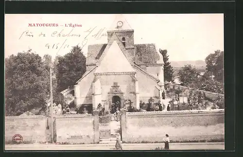 AK Matougues, L`Église