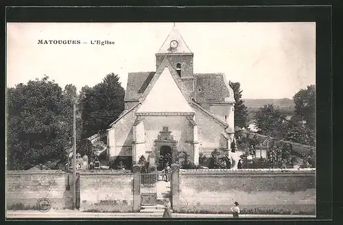 AK Matougues, L`Église