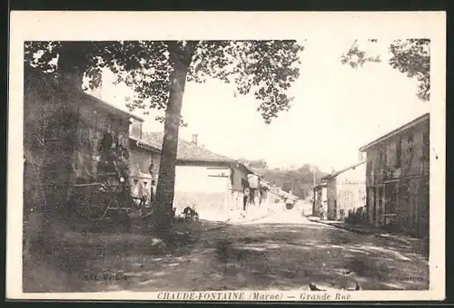 AK Chaude-Fontaine, Grande Rue