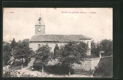 AK Sivry-sur-Ante, L`Église