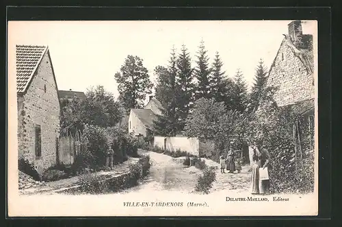 AK Ville-en-Tardenois, Ortspartie