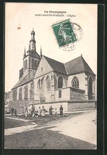 AK Saint-Martin-d’Ablois, l`Eglise