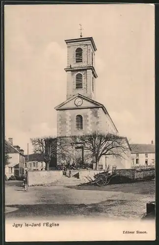 AK Jgny-le-Jard, l`Eglise