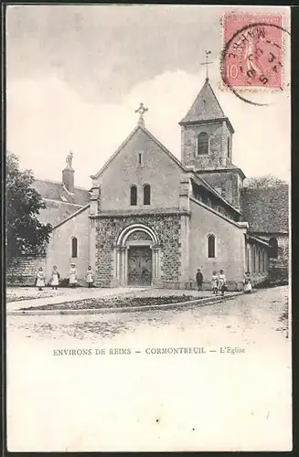 AK Cormontreuil, L`Église