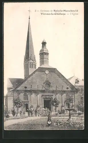 AK Vienne-le-Château, L`Église