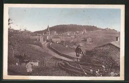 AK Montmelas, Vue générale