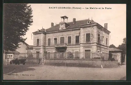 AK Saint-Georges, La Mairie et la Poste