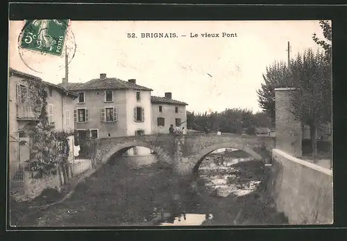 AK Brignais, Le vieux Pont