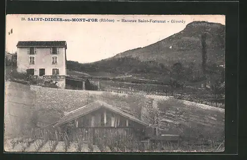 AK Saint-Didier-au-Mont-d`Or, Hameau Saint-Fortunat