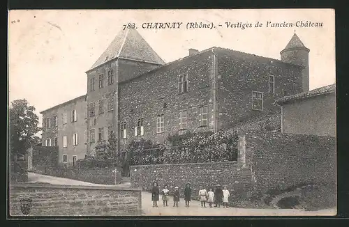 AK Charnay, Vestiges de l`ancien-Château