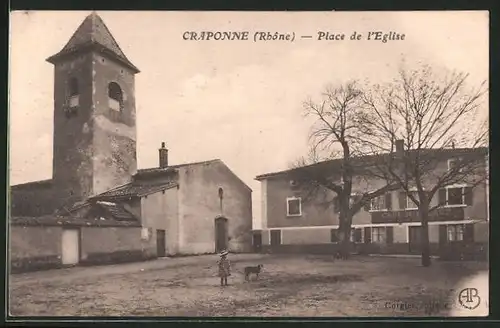 AK Chaponne, Place de l`Église