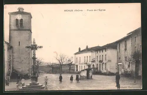 AK Meaux, Place de l`Eglise