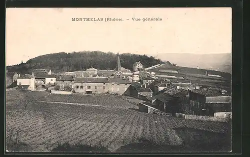 AK Montmelas, Vue generale