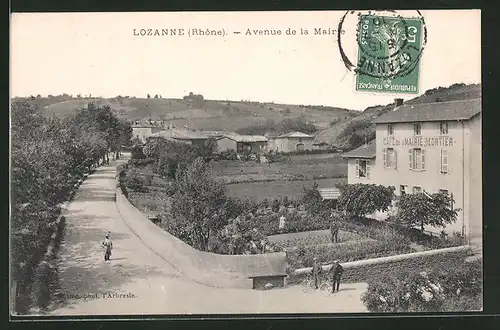 AK Lozanne, Avenue de la Mairie