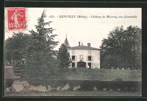 AK Lentilly, Château de Mercruy