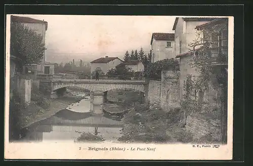 AK Brignais, le Pont Neuf