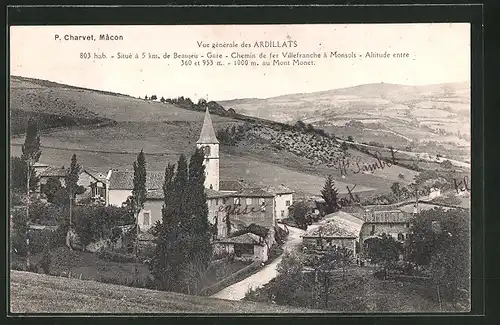 AK Ardillats, Vue générale