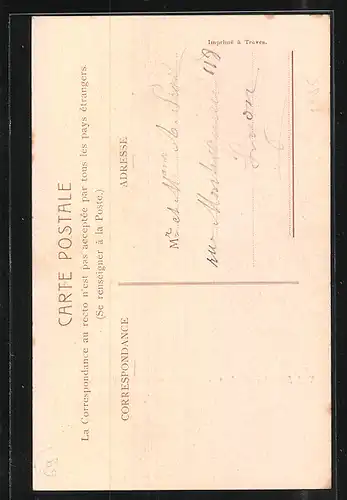 AK Villefranche a/Saône, Rue nationale, Porte d`Anse