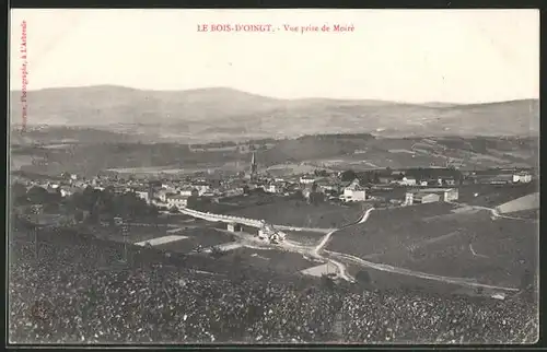 AK Le Bois-d`Oingt, Vue prise de Moire