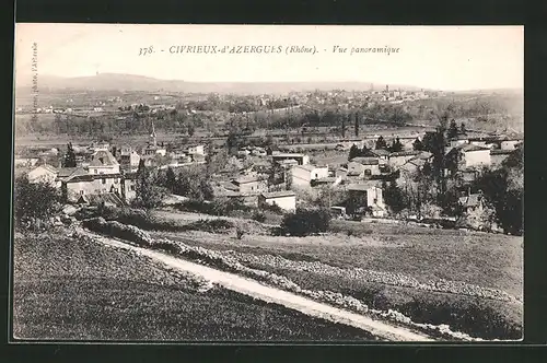 AK Civrieux-d`Azergues, Vue Panoramique