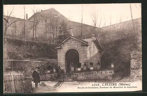 AK Caluire, Montee de Castellane, Tombeau du Marechal
