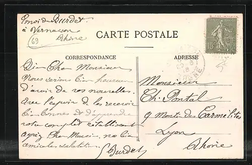 AK Vernaison, Vue generale a Raccordement No 3