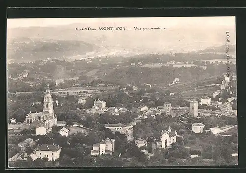 AK St-Cyr-au-Mont-d`Or, Vue panoramique