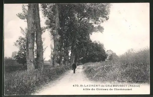 AK St-Laurent-de-Chamousset, Allée du Château de Chamousset