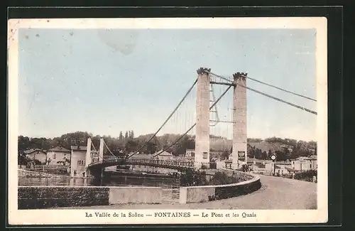 AK Fontaines, Le Pont et les Quais