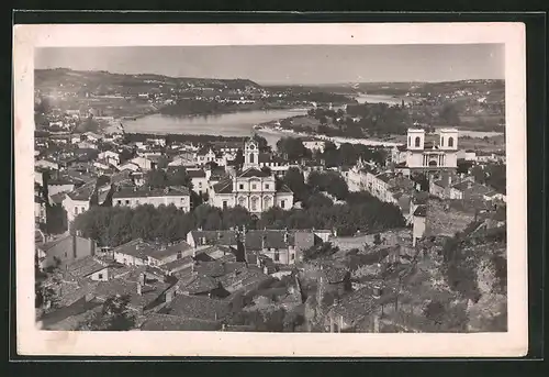 AK Givors, Vue gènèrale - Eglise Saint-Nicolas et Hotel de Ville