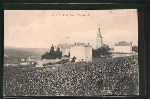 AK Arbuissonas, Vue gènèrale