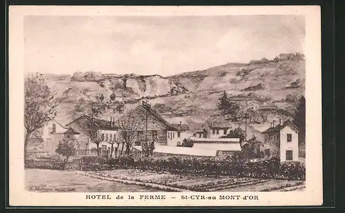 AK St-Cyr-au-Mont-d`Or. Hotel de la Ferme