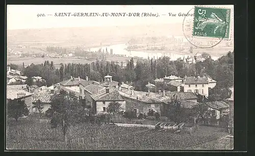 AK Saint-Germain-au-Mont-D`Or, Vue Gènèrale