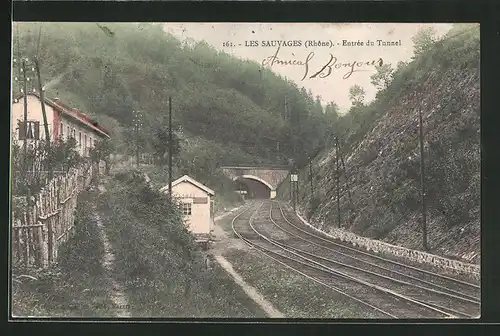 AK Les Sauvages, Entree du Tunnel