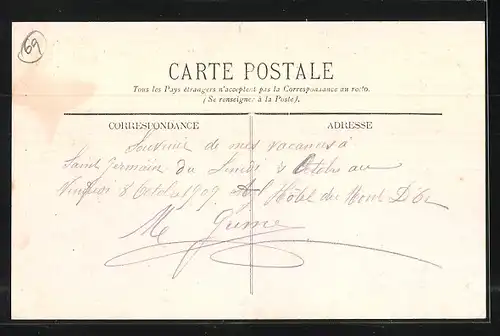 AK Saint-Germain-au-Mont-D`Or, Vue Panoramique