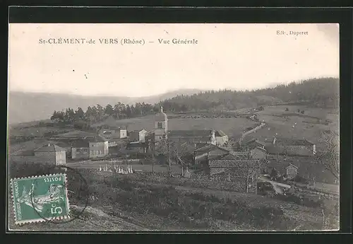 AK St-Clement-de Vers, Vue Generale